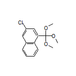 3-Chloro-1-(trimethoxymethyl)naphthalene