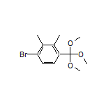 1-Bromo-2,3-dimethyl-4-(trimethoxymethyl)benzene