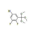 5-Bromo-1,2-difluoro-3-(trimethoxymethyl)benzene