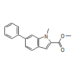 Methyl 1-Methyl-6-phenylindole-2-carboxylate