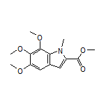 Methyl 5,6,7-Trimethoxy-1-methylindole-2-carboxylate