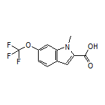 1-Methyl-6-(trifluoromethoxy)indole-2-carboxylic Acid