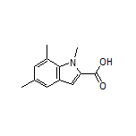 1,5,7-Trimethyl-1H-indole-2-carboxylic Acid