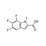 5,6,7-Trifluoro-1-methylindole-2-carboxylic Acid