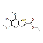 Ethyl 6-Bromo-5,7-dimethoxyindole-2-carboxylate