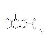 Ethyl 6-Bromo-5,7-dimethylindole-2-carboxylate