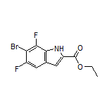 Ethyl 6-Bromo-5,7-difluoro-1H-indole-2-carboxylate
