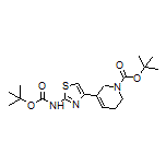N-Boc-4-(1-Boc-1,2,5,6-tetrahydro-3-pyridyl)thiazol-2-amine