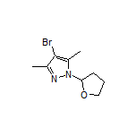 4-Bromo-3,5-dimethyl-1-(2-tetrahydrofuryl)-1H-pyrazole