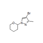 4-Bromo-3-methyl-1-(tetrahydro-2H-pyran-2-yl)pyrazole