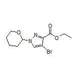 Ethyl 4-Bromo-1-(tetrahydro-2H-pyran-2-yl)pyrazole-3-carboxylate