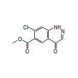 Methyl 7-Chloro-4-oxo-1,4-dihydrocinnoline-6-carboxylate