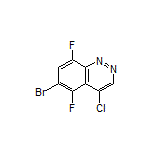 6-Bromo-4-chloro-5,8-difluorocinnoline