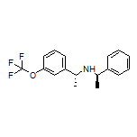 (R)-1-Phenyl-N-[(R)-1-[3-(trifluoromethoxy)phenyl]ethyl]ethanamine
