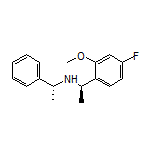 (R)-1-(4-Fluoro-2-methoxyphenyl)-N-[(R)-1-phenylethyl]ethanamine
