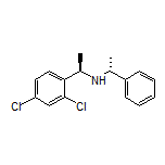 (R)-1-(2,4-Dichlorophenyl)-N-[(R)-1-phenylethyl]ethanamine