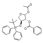 2-Acetoxy-4-[(tert-butyldiphenylsilyl)oxy]-3-tetrahydrofuryl (3R,4S)-Benzoate