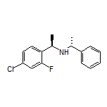 (R)-1-(4-Chloro-2-fluorophenyl)-N-[(R)-1-phenylethyl]ethanamine