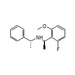 (R)-1-(2-Fluoro-6-methoxyphenyl)-N-[(R)-1-phenylethyl]ethanamine