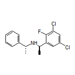 (R)-1-(3,5-Dichloro-2-fluorophenyl)-N-[(R)-1-phenylethyl]ethanamine