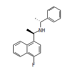 (R)-1-(4-Fluoro-1-naphthyl)-N-[(R)-1-phenylethyl]ethanamine