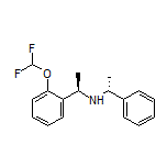 (R)-1-[2-(Difluoromethoxy)phenyl]-N-[(R)-1-phenylethyl]ethanamine