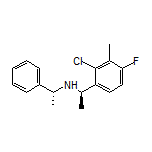 (R)-1-(2-Chloro-4-fluoro-3-methylphenyl)-N-[(R)-1-phenylethyl]ethanamine