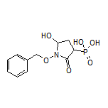 [1-(Benzyloxy)-5-hydroxy-2-oxo-3-pyrrolidinyl]phosphonic Acid