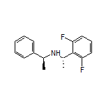 (S)-1-(2,6-Difluorophenyl)-N-[(S)-1-phenylethyl]ethanamine