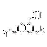 Benzyl (S)-4-(tert-Butoxyamino)-2-(Boc-amino)-4-oxobutanoate
