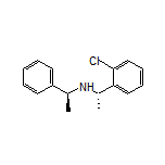 (S)-1-(2-Chlorophenyl)-N-[(S)-1-phenylethyl]ethanamine