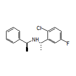(S)-1-(2-Chloro-5-fluorophenyl)-N-[(S)-1-phenylethyl]ethanamine