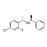 (S)-1-(4-Chloro-2-fluorophenyl)-N-[(S)-1-phenylethyl]ethanamine