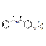 (S)-1-Phenyl-N-[(S)-1-[4-(trifluoromethoxy)phenyl]ethyl]ethanamine