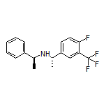 (S)-1-[4-Fluoro-3-(trifluoromethyl)phenyl]-N-[(S)-1-phenylethyl]ethanamine