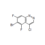 6-Bromo-4-chloro-5,7-difluorocinnoline