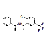 (S)-1-[2-Chloro-5-(trifluoromethyl)phenyl]-N-[(S)-1-phenylethyl]ethanamine