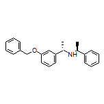(S)-1-[3-(Benzyloxy)phenyl]-N-[(S)-1-phenylethyl]ethanamine