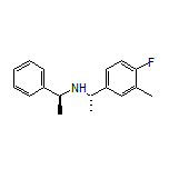 (S)-1-(4-Fluoro-3-methylphenyl)-N-[(S)-1-phenylethyl]ethanamine