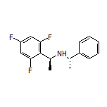 (S)-1-Phenyl-N-[(S)-1-(2,4,6-trifluorophenyl)ethyl]ethanamine