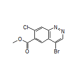 Methyl 4-Bromo-7-chlorocinnoline-6-carboxylate