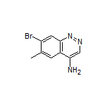 7-Bromo-6-methylcinnolin-4-amine