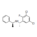 (S)-1-(3,5-Dichloro-2-fluorophenyl)-N-[(S)-1-phenylethyl]ethanamine