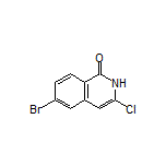6-Bromo-3-chloroisoquinolin-1(2H)-one
