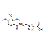 1-[2-(2,3,4-Trimethoxybenzamido)ethyl]-1H-1,2,3-triazole-4-carboxylic Acid