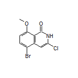 5-Bromo-3-chloro-8-methoxyisoquinolin-1(2H)-one