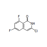3-Chloro-6,8-difluoroisoquinolin-1(2H)-one