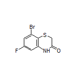 8-Bromo-6-fluoro-2H-benzo[b][1,4]thiazin-3(4H)-one