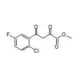 Methyl 4-(2-Chloro-5-fluorophenyl)-2,4-dioxobutanoate