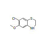 7-Chloro-6-methoxy-3,4-dihydro-2H-benzo[b][1,4]thiazine